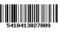 Código de Barras 5410413027009