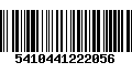 Código de Barras 5410441222056