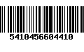 Código de Barras 5410456604410