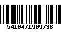 Código de Barras 5410471909736