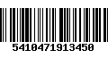 Código de Barras 5410471913450