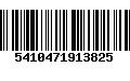 Código de Barras 5410471913825