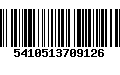 Código de Barras 5410513709126