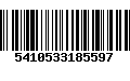 Código de Barras 5410533185597