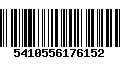 Código de Barras 5410556176152