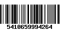 Código de Barras 5410659994264