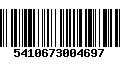 Código de Barras 5410673004697