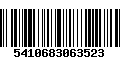 Código de Barras 5410683063523