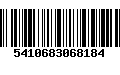 Código de Barras 5410683068184