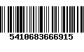 Código de Barras 5410683666915