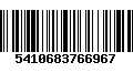 Código de Barras 5410683766967