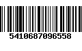 Código de Barras 5410687096558