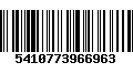 Código de Barras 5410773966963