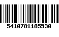 Código de Barras 5410781185530