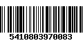 Código de Barras 5410803970083