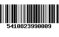 Código de Barras 5410823990009