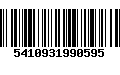 Código de Barras 5410931990595