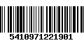 Código de Barras 5410971221901