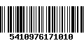 Código de Barras 5410976171010