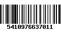 Código de Barras 5410976637011