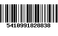 Código de Barras 5410991828838