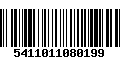 Código de Barras 5411011080199