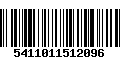 Código de Barras 5411011512096