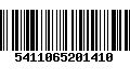 Código de Barras 5411065201410