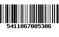 Código de Barras 5411067005306