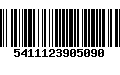 Código de Barras 5411123905090