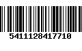 Código de Barras 5411128417710