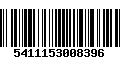 Código de Barras 5411153008396