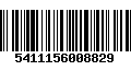 Código de Barras 5411156008829