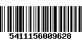 Código de Barras 5411156009628