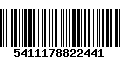 Código de Barras 5411178822441