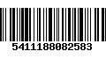 Código de Barras 5411188082583