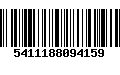 Código de Barras 5411188094159