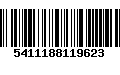 Código de Barras 5411188119623