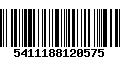 Código de Barras 5411188120575