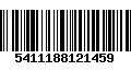 Código de Barras 5411188121459