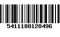 Código de Barras 5411188128496