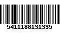 Código de Barras 5411188131335