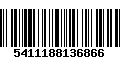 Código de Barras 5411188136866