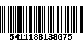 Código de Barras 5411188138075