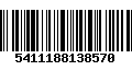 Código de Barras 5411188138570