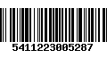 Código de Barras 5411223005287