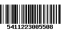 Código de Barras 5411223005508