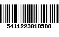 Código de Barras 5411223010588