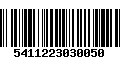 Código de Barras 5411223030050