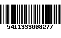 Código de Barras 5411333008277